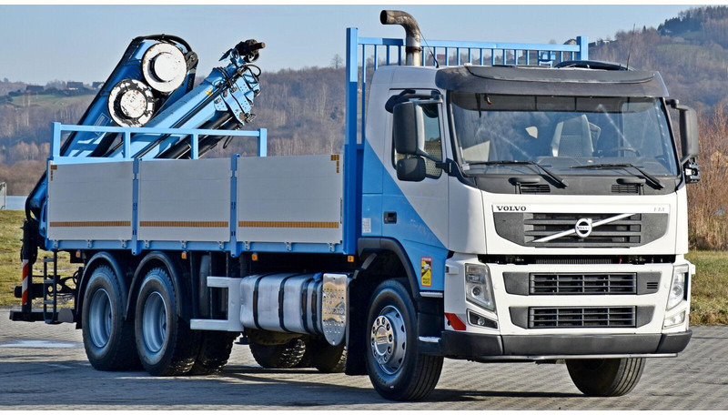Volvo FM 410 - Dropside/ Flatbed truck, Crane truck: picture 3 Volvo FM 410 - Dropside/ Flatbed truck, Crane truck: picture 3
