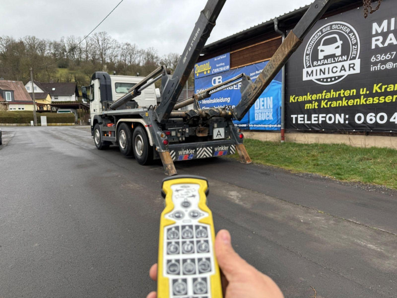 Skip loader truck Volvo FM 460 6x2 Meiller Hook lift: picture 8