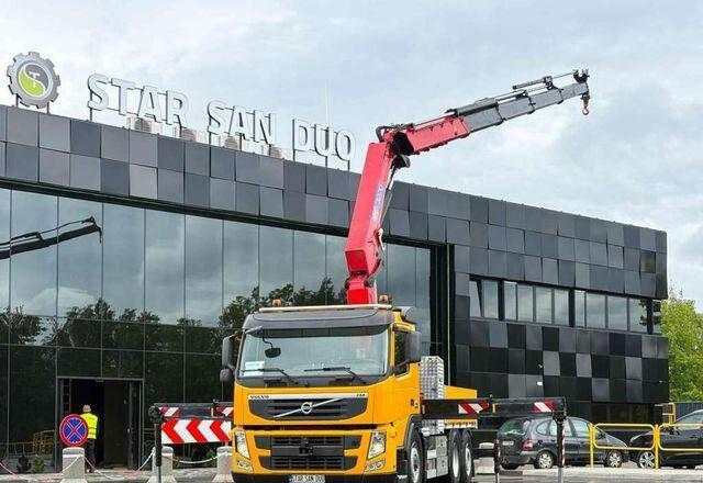 Volvo FM 460 6x4x4 HMF 3220 Crane HDS - Dropside/ Flatbed truck, Crane truck: picture 1 Volvo FM 460 6x4x4 HMF 3220 Crane HDS - Dropside/ Flatbed truck, Crane truck: picture 1