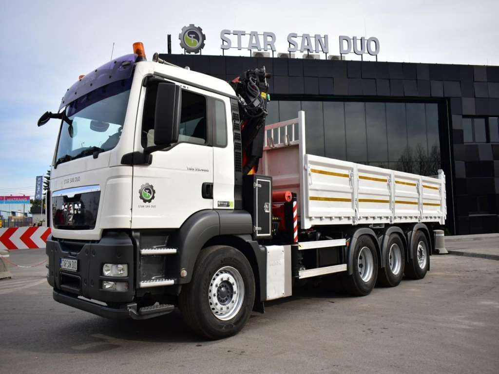 Leasing of  MAN  TGS 35.400 8X4 PALFINGER PK 33002 CRANE KIPPER MAN  TGS 35.400 8X4 PALFINGER PK 33002 CRANE KIPPER: picture 9