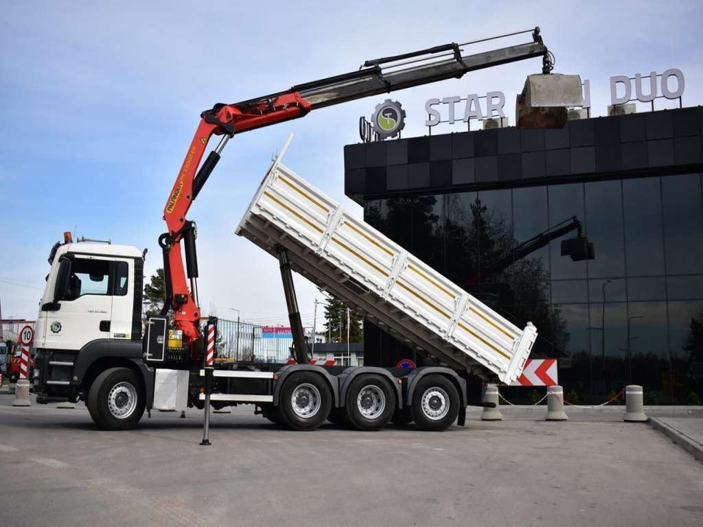 Leasing of  MAN  TGS 35.400 8X4 PALFINGER PK 33002 CRANE KIPPER MAN  TGS 35.400 8X4 PALFINGER PK 33002 CRANE KIPPER: picture 8
