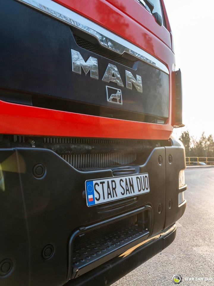 Crane truck, Dropside/ Flatbed truck MAN TGS 35.400 8x4 Palfinger PK 34002 Winch KRAN MAN TGS 35.400 8x4 Palfinger PK 34002 Winch KRAN: picture 12