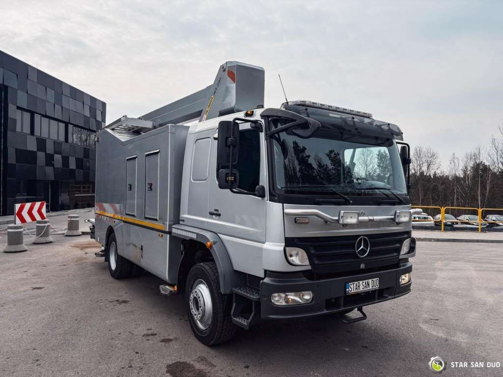 New Truck mounted aerial platform Mercedes-Benz  1529 4x4 Atego Lift Palfinger Wumag WT 230: picture 9