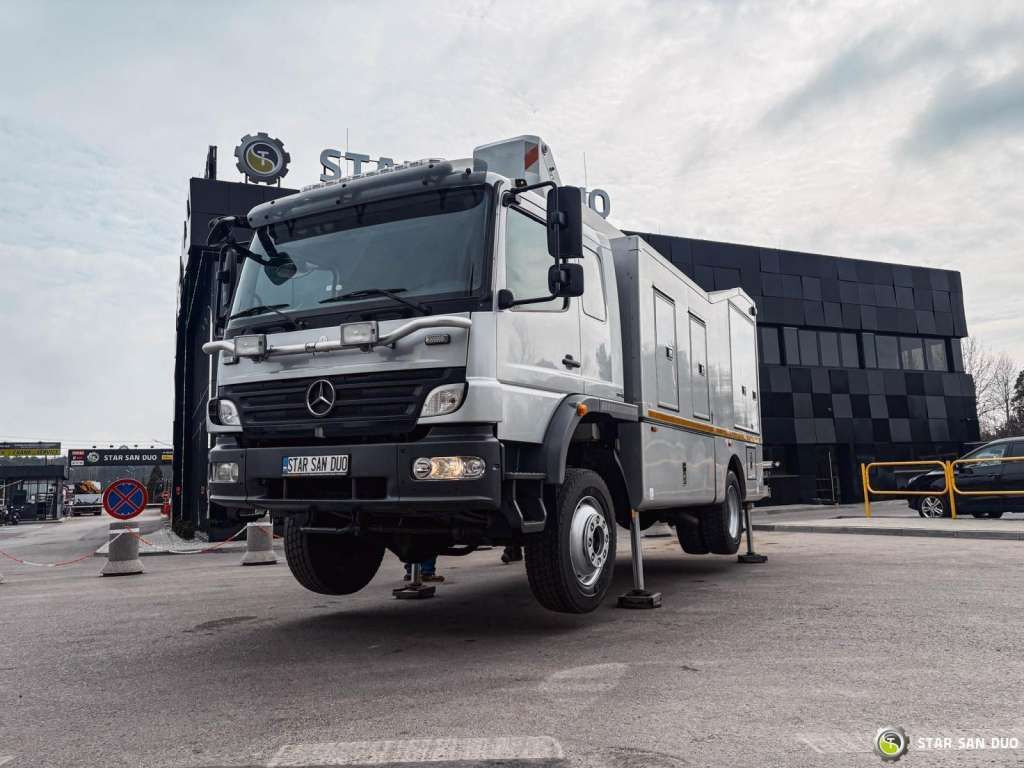 New Truck mounted aerial platform Mercedes-Benz  1529 4x4 Atego Lift Palfinger Wumag WT 230: picture 12
