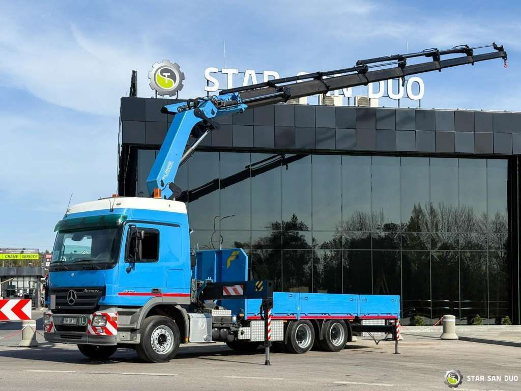 Mercedes-Benz ACTROS 2646L 6x4 PALFINGER 36002 Crane Winch - Crane truck: picture 1 Mercedes-Benz ACTROS 2646L 6x4 PALFINGER 36002 Crane Winch - Crane truck: picture 1
