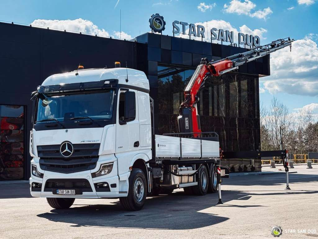 Mercedes-Benz ACTROS 3351 NEW 6x4 Fassi F485 Crane - Crane truck: picture 1 Mercedes-Benz ACTROS 3351 NEW 6x4 Fassi F485 Crane - Crane truck: picture 1