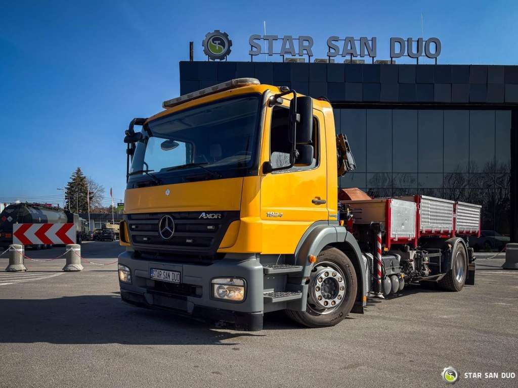Mercedes-Benz AXOR 1824 4x2 HMF 975 HDS Crane Rotator Kipper Mercedes-Benz AXOR 1824 4x2 HMF 975 HDS Crane Rotator Kipper - Crane truck, Tipper: picture 3 Mercedes-Benz AXOR 1824 4x2 HMF 975 HDS Crane Rotator Kipper Mercedes-Benz AXOR 1824 4x2 HMF 975 HDS Crane Rotator Kipper - Crane truck, Tipper: picture 3