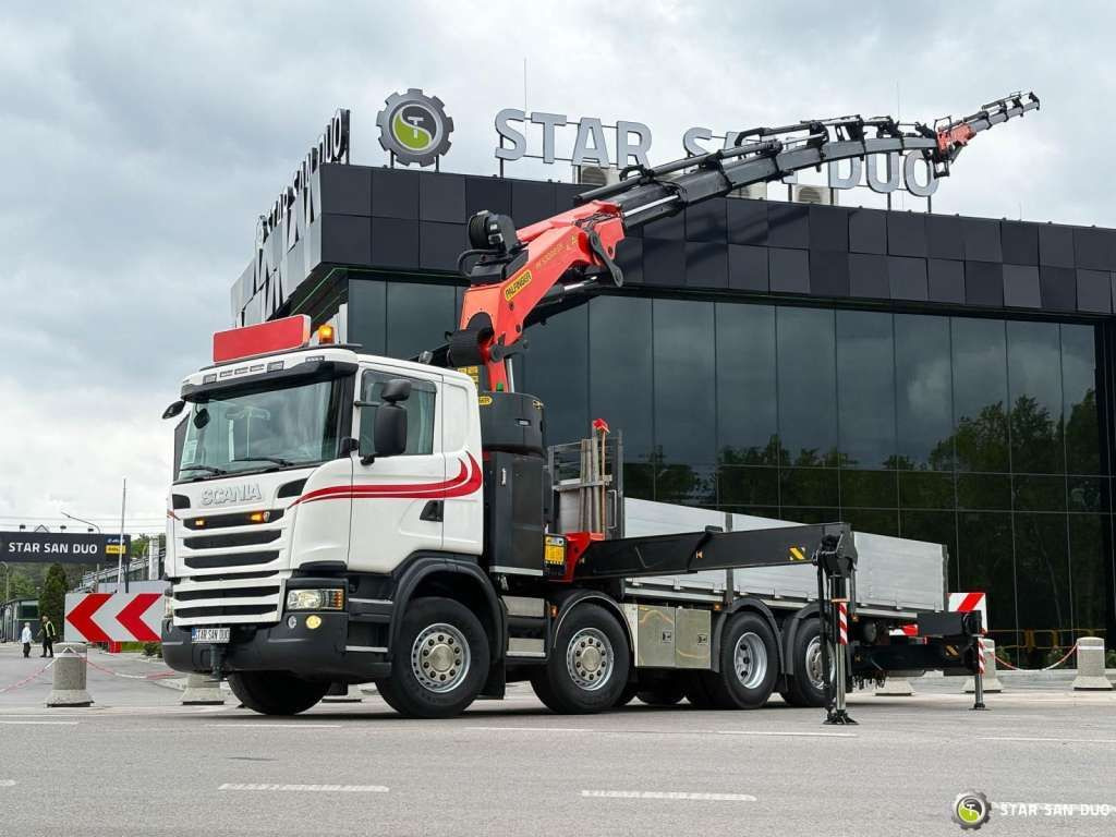 Scania G480 8x2 PALFINGER PK 53002 SH FlyJIB LowMileag - Crane truck: picture 4 Scania G480 8x2 PALFINGER PK 53002 SH FlyJIB LowMileag - Crane truck: picture 4
