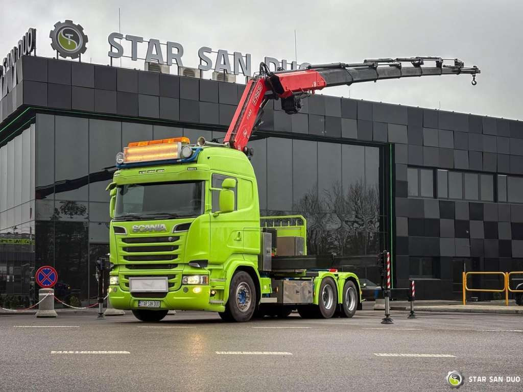 Scania R520 6x2 Fassi F485 Crane Kran Winch Euro 6 Scania R520 6x2 Fassi F485 Crane Kran Winch Euro 6 - Crane truck, Tractor unit: picture 5 Scania R520 6x2 Fassi F485 Crane Kran Winch Euro 6 Scania R520 6x2 Fassi F485 Crane Kran Winch Euro 6 - Crane truck, Tractor unit: picture 5