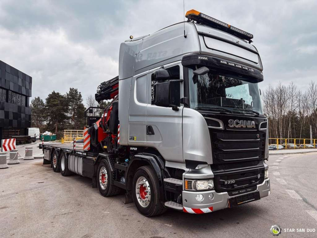 Scania R730 8x2 Fassi F990 Fly Jib 30m Crane Euro 6 - Crane truck: picture 3 Scania R730 8x2 Fassi F990 Fly Jib 30m Crane Euro 6 - Crane truck: picture 3
