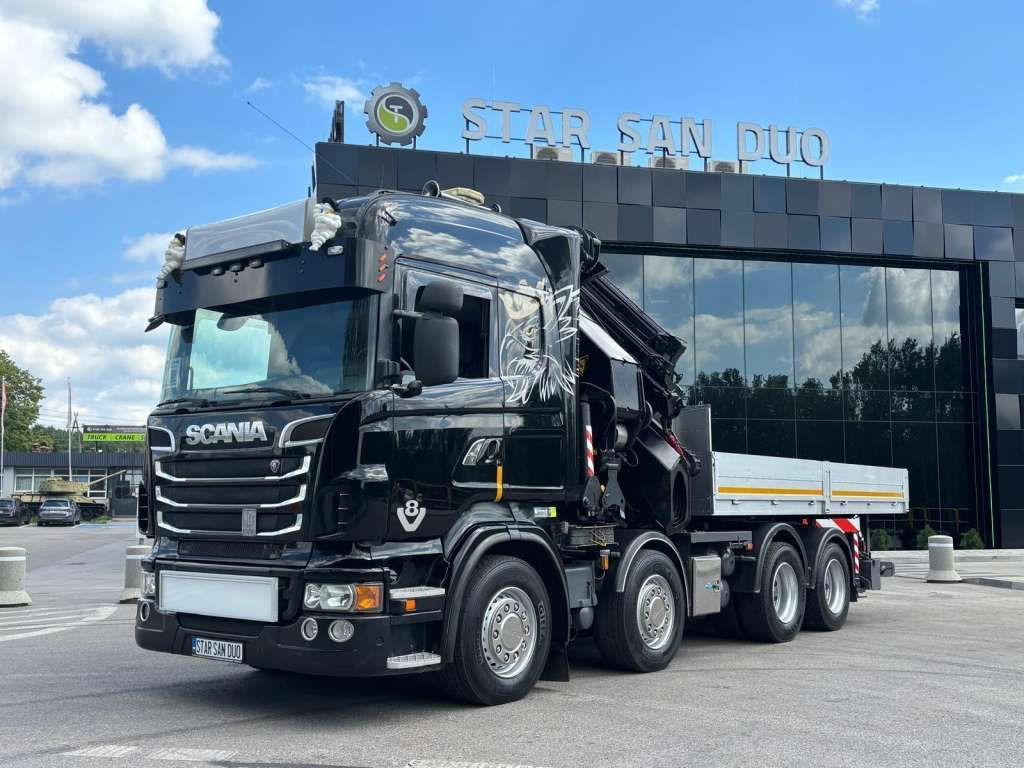 Tractor unit Scania R560 8x2 PALFINGER PK 92002 SH Fly Jib Winch 5t: picture 12 Tractor unit Scania R560 8x2 PALFINGER PK 92002 SH Fly Jib Winch 5t: picture 12