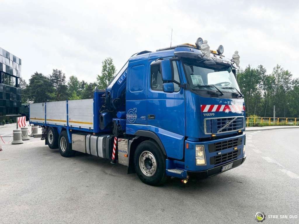 Crane truck Volvo  FH 480 6x2 EFFER 370.11/8S Hds Crane Winch: picture 9