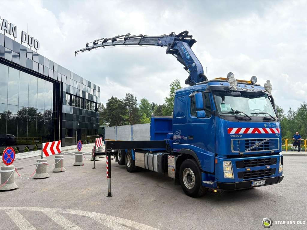 Crane truck Volvo  FH 480 6x2 EFFER 370.11/8S Hds Crane Winch: picture 6