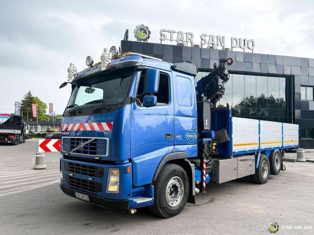 Crane truck Volvo  FH 480 6x2 EFFER 370.11/8S Hds Crane Winch: picture 7