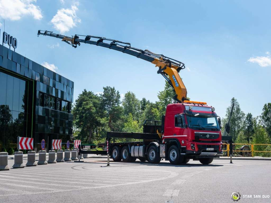 Volvo FMX 500 8x2 Effer 585 Fly Jib Winch Crane Kran - Crane truck: picture 4 Volvo FMX 500 8x2 Effer 585 Fly Jib Winch Crane Kran - Crane truck: picture 4