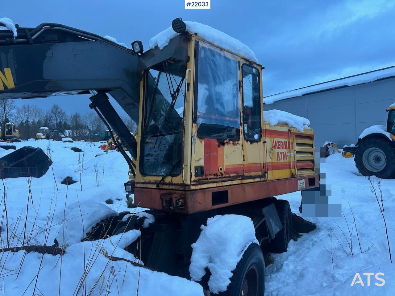 Wheel excavator Åkerman H7M hjulgraver m/ skuffe: picture 6