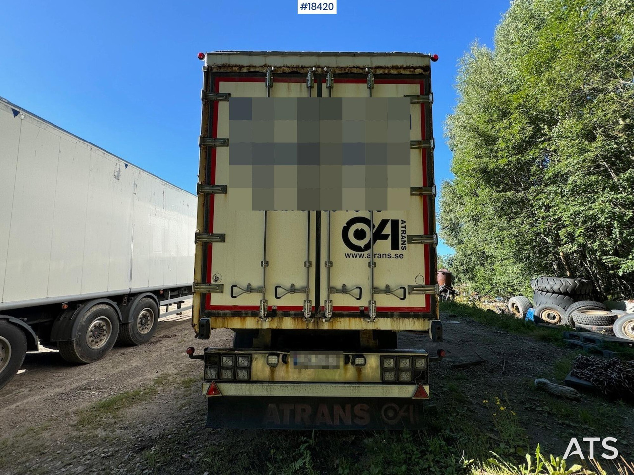 Atrans Flishenger - Closed box semi-trailer: picture 5 Atrans Flishenger - Closed box semi-trailer: picture 5