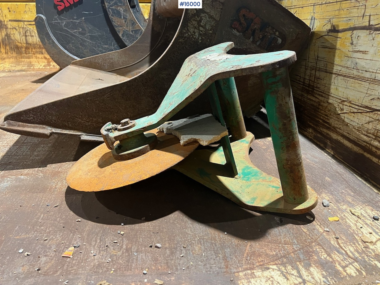 Pizzahjul S60 feste - Attachment for Construction machinery: picture 1 Pizzahjul S60 feste - Attachment for Construction machinery: picture 1
