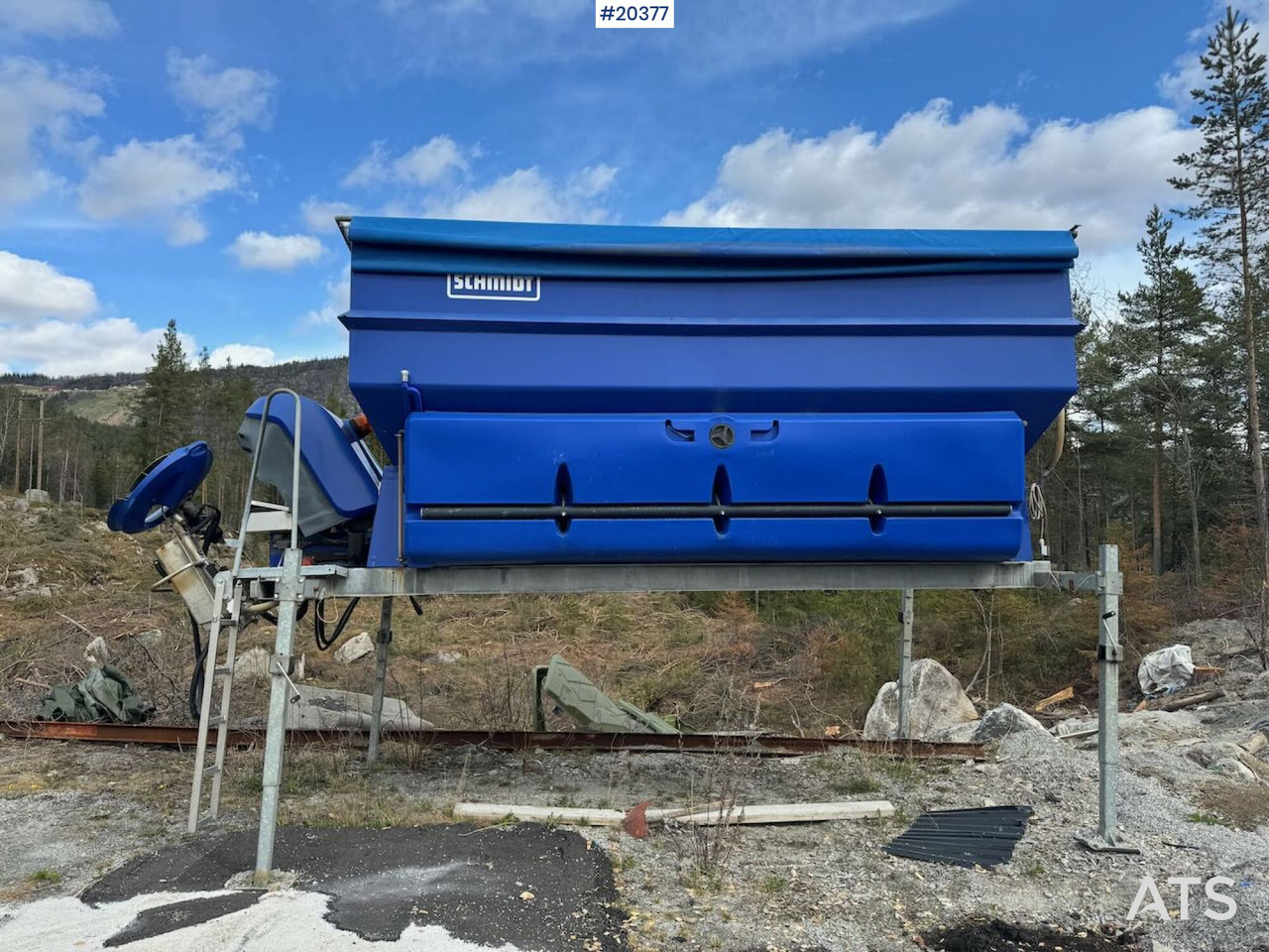 Schmidt 2005 Schmidt Stratos B120 Saltspreder - Attachment for Truck: picture 2 Schmidt 2005 Schmidt Stratos B120 Saltspreder - Attachment for Truck: picture 2