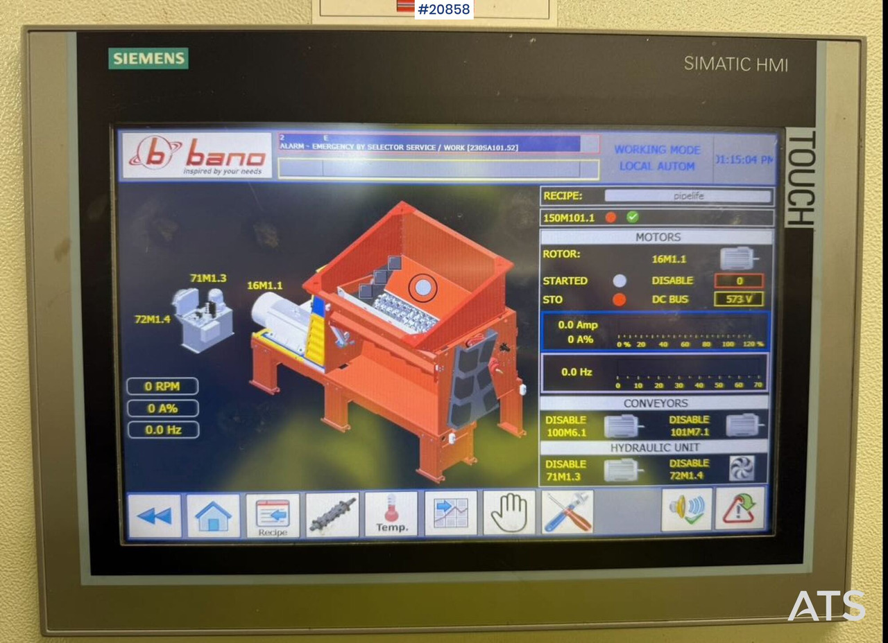 Crusher Bano MAC-S H 28-70: picture 22 Crusher Bano MAC-S H 28-70: picture 22