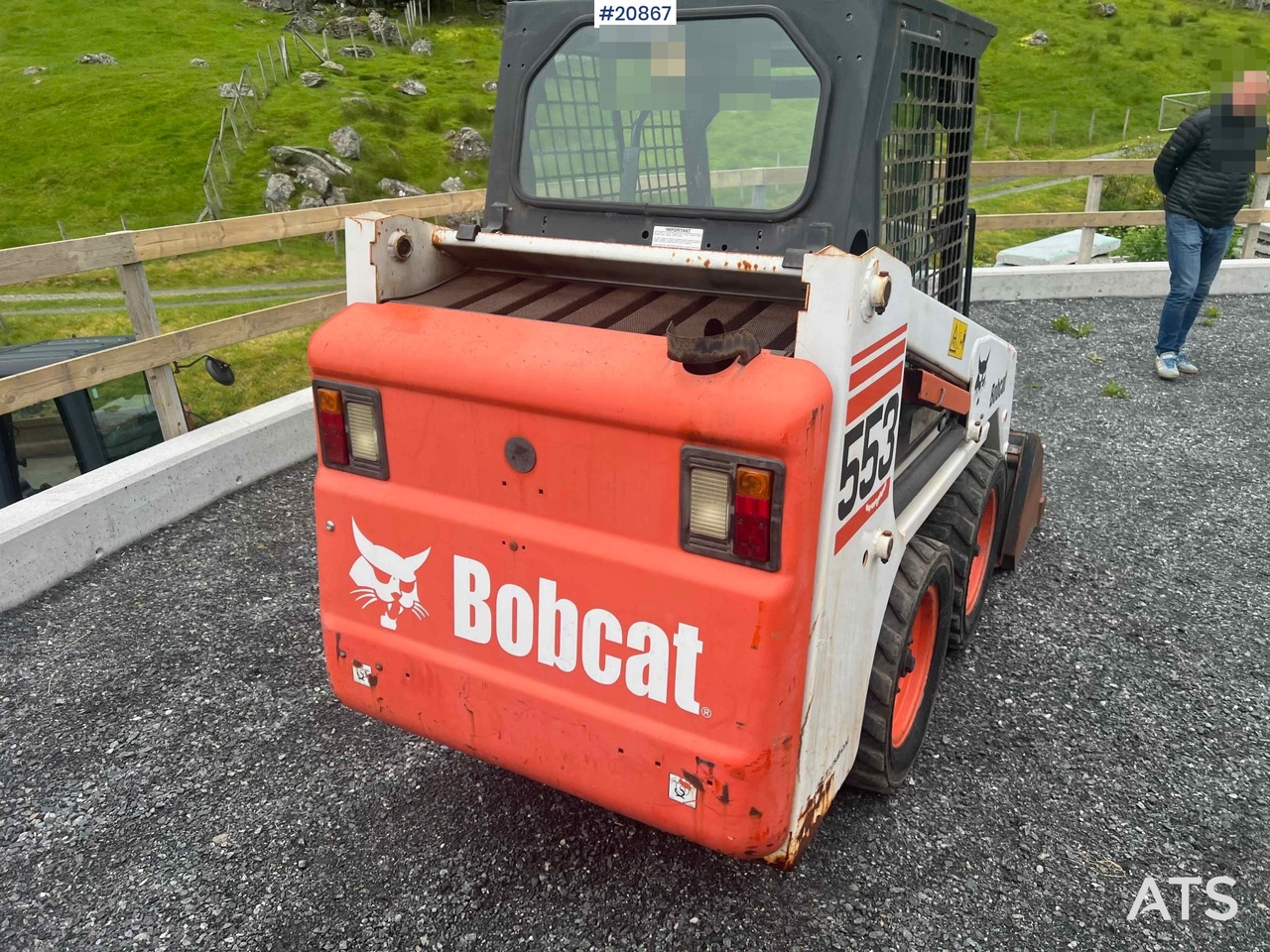 Skid steer loader Bobcat 553: picture 7