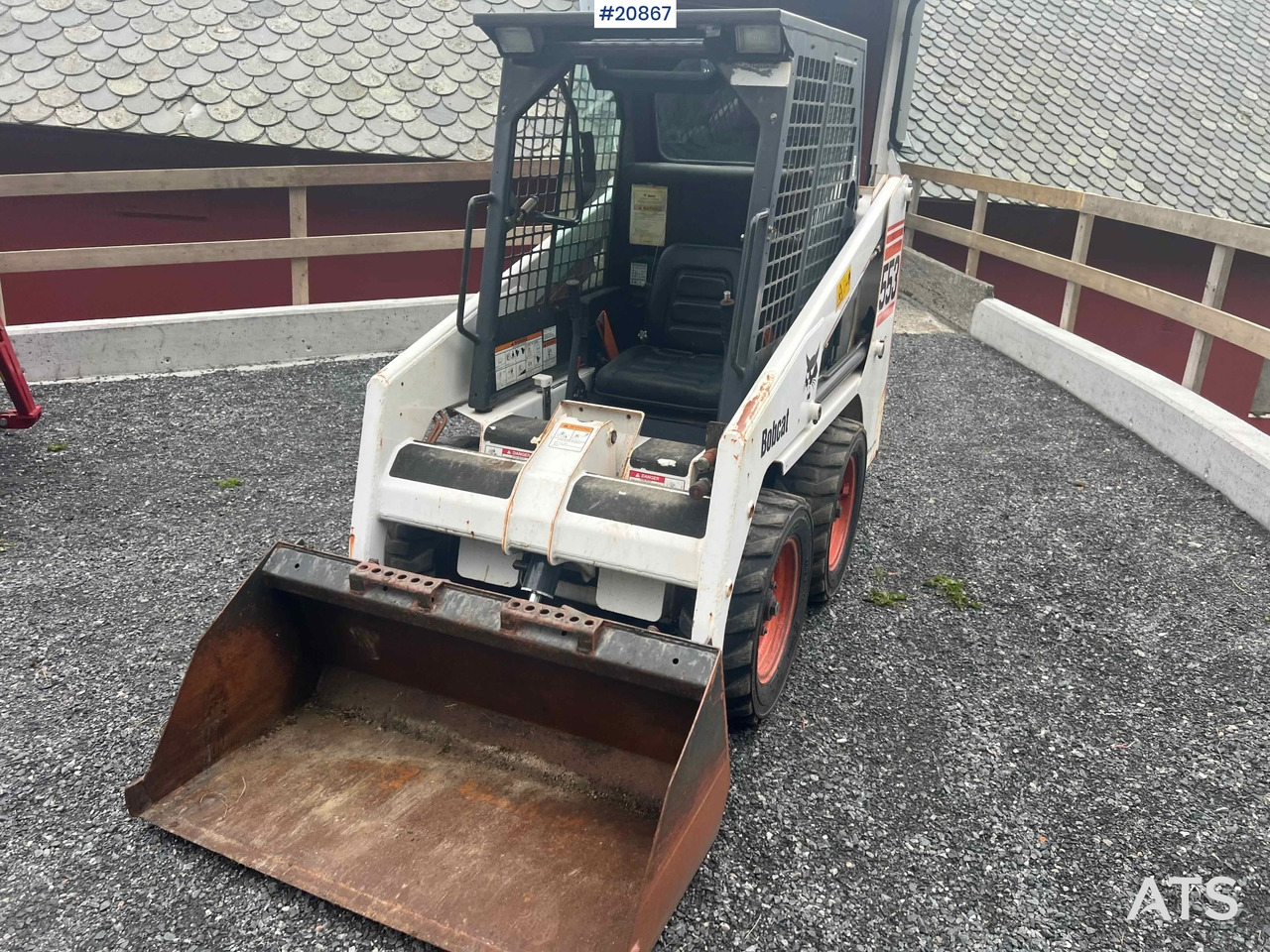 Skid steer loader Bobcat 553: picture 14