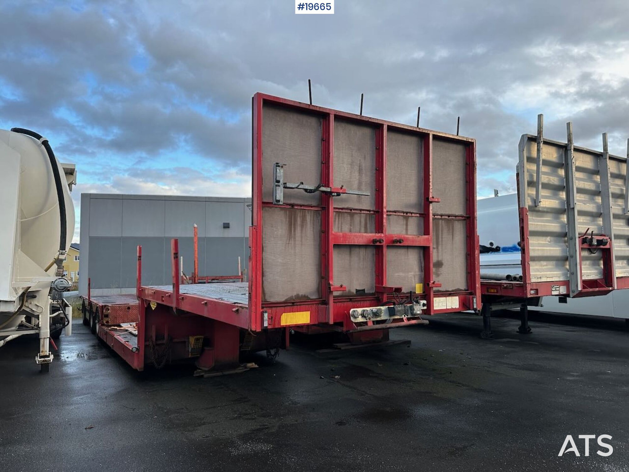 Broshuis 3 AUD-44 brønnhenger. - Dropside/ Flatbed semi-trailer: picture 1 Broshuis 3 AUD-44 brønnhenger. - Dropside/ Flatbed semi-trailer: picture 1