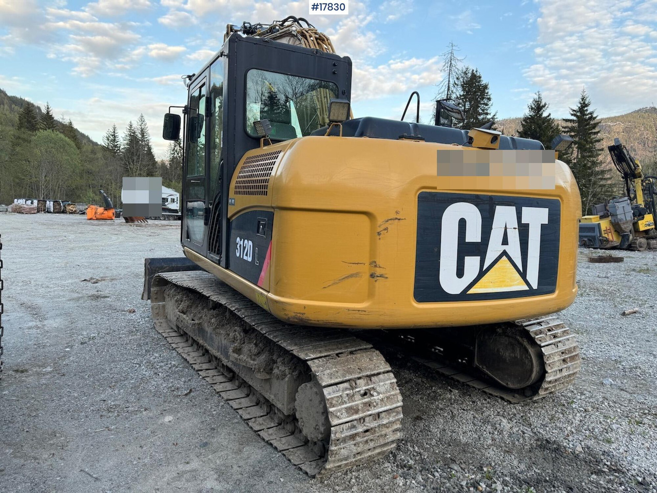 Caterpillar 312D - Excavator: picture 5 Caterpillar 312D - Excavator: picture 5