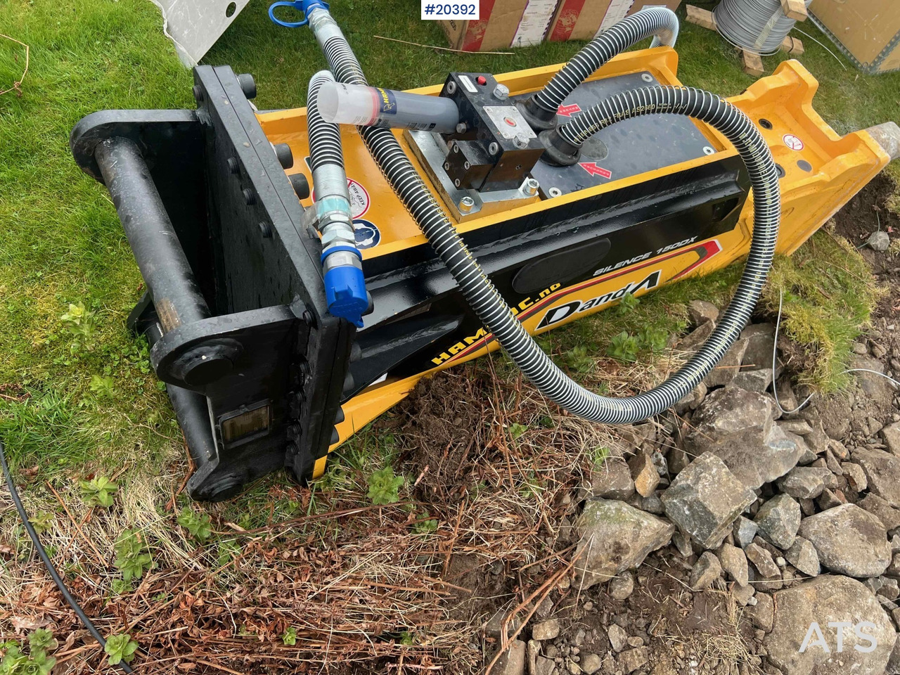 Danda D&A150DX pigg hammer (1231 kg ) m/ s60 feste - Hydraulic hammer: picture 3 Danda D&A150DX pigg hammer (1231 kg ) m/ s60 feste - Hydraulic hammer: picture 3