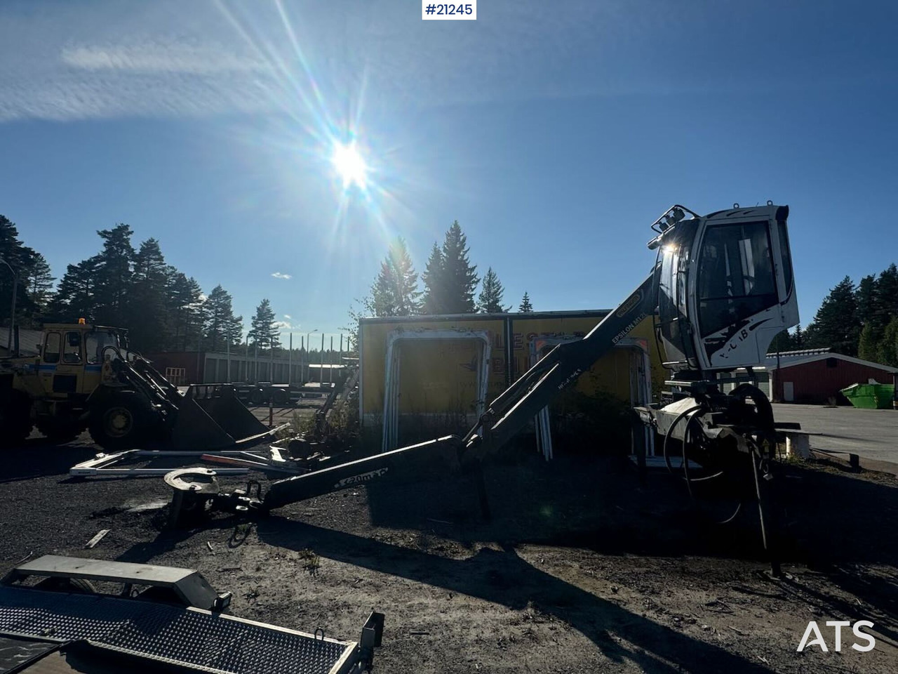 Epsilon 2017 Epsilon M12 Tømmerkran - Loader crane: picture 1 Epsilon 2017 Epsilon M12 Tømmerkran - Loader crane: picture 1