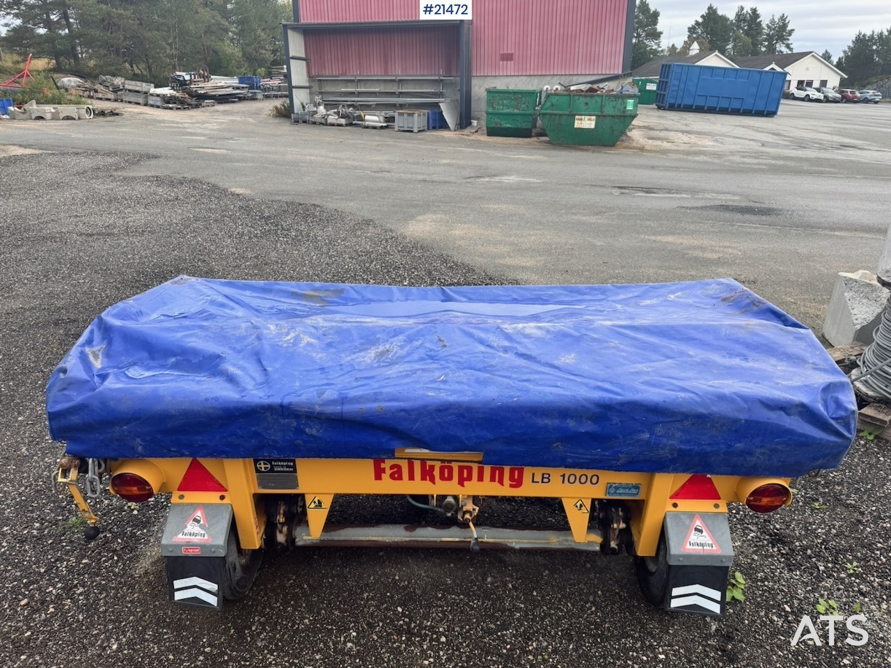 Falköping LB1000BL - Sand/ Salt spreader: picture 1 Falköping LB1000BL - Sand/ Salt spreader: picture 1