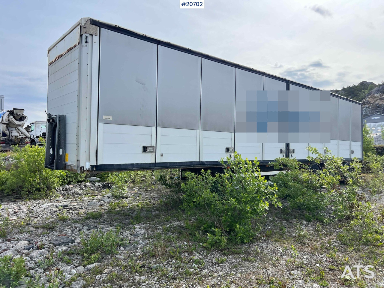 HRD 3 akslet - Closed box semi-trailer: picture 2 HRD 3 akslet - Closed box semi-trailer: picture 2