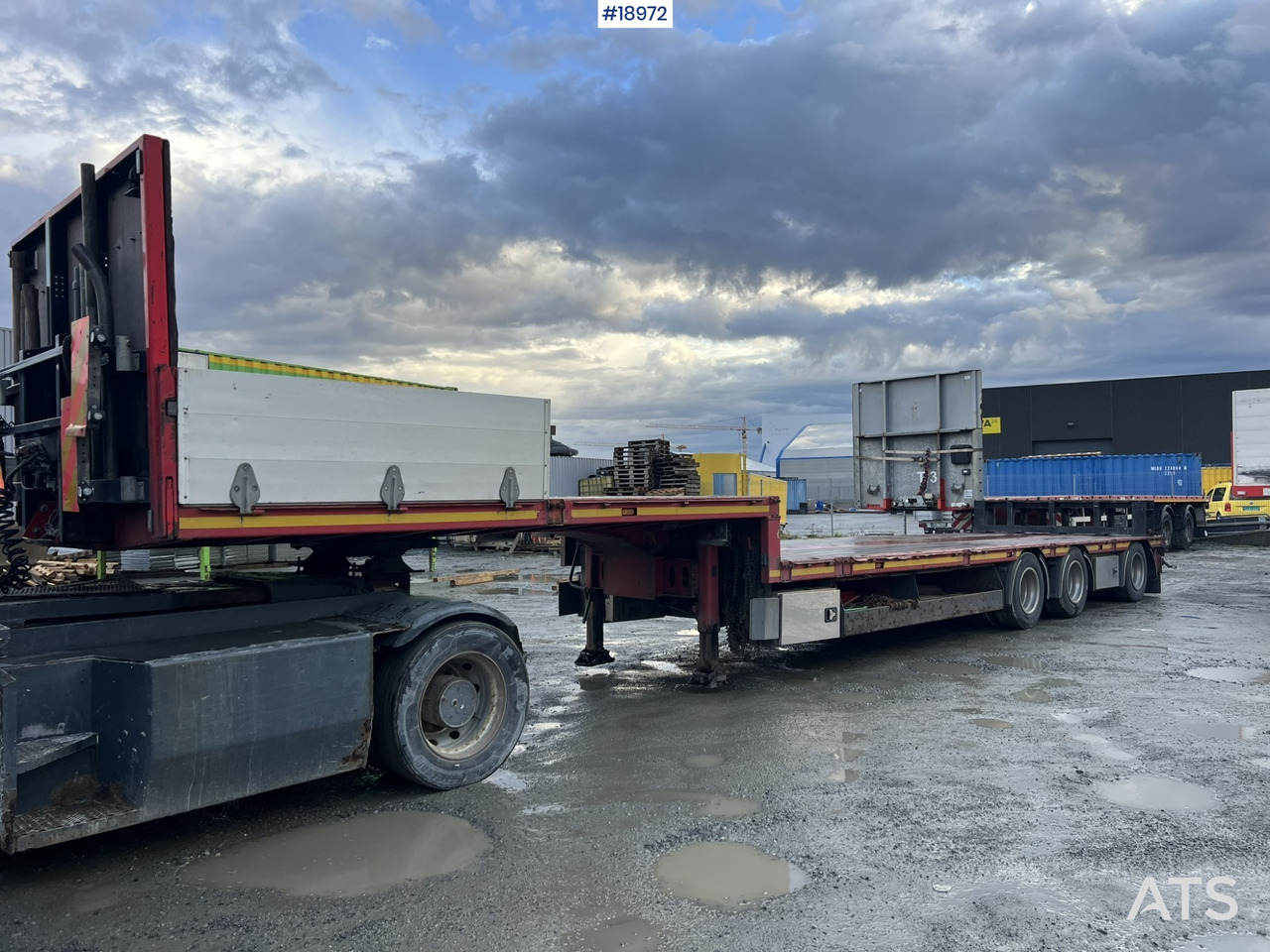 HRD 3 akslet jumbosemi - Low loader semi-trailer: picture 3 HRD 3 akslet jumbosemi - Low loader semi-trailer: picture 3