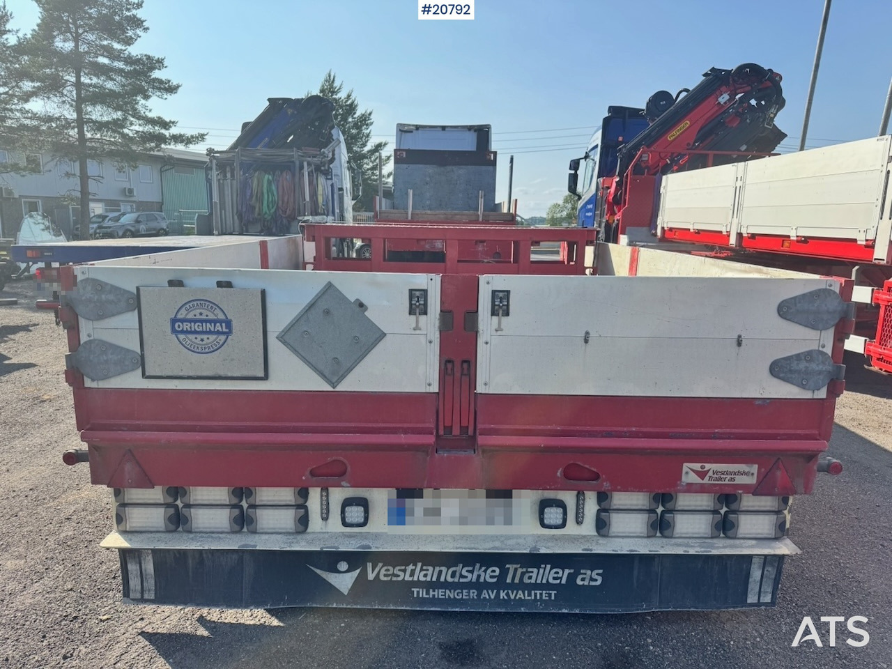 HRD Brønnsemi - Low loader semi-trailer: picture 4 HRD Brønnsemi - Low loader semi-trailer: picture 4