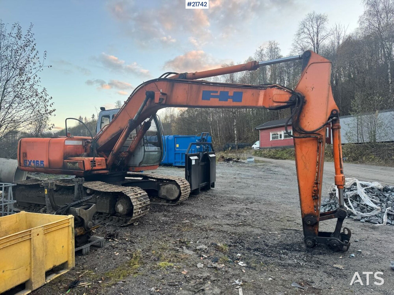 Hitachi EX165 beltegraver m/ 2 skuffer - Crawler excavator: picture 2 Hitachi EX165 beltegraver m/ 2 skuffer - Crawler excavator: picture 2
