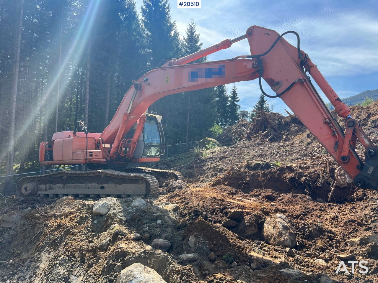Hitachi EX285 - Excavator: picture 1 Hitachi EX285 - Excavator: picture 1