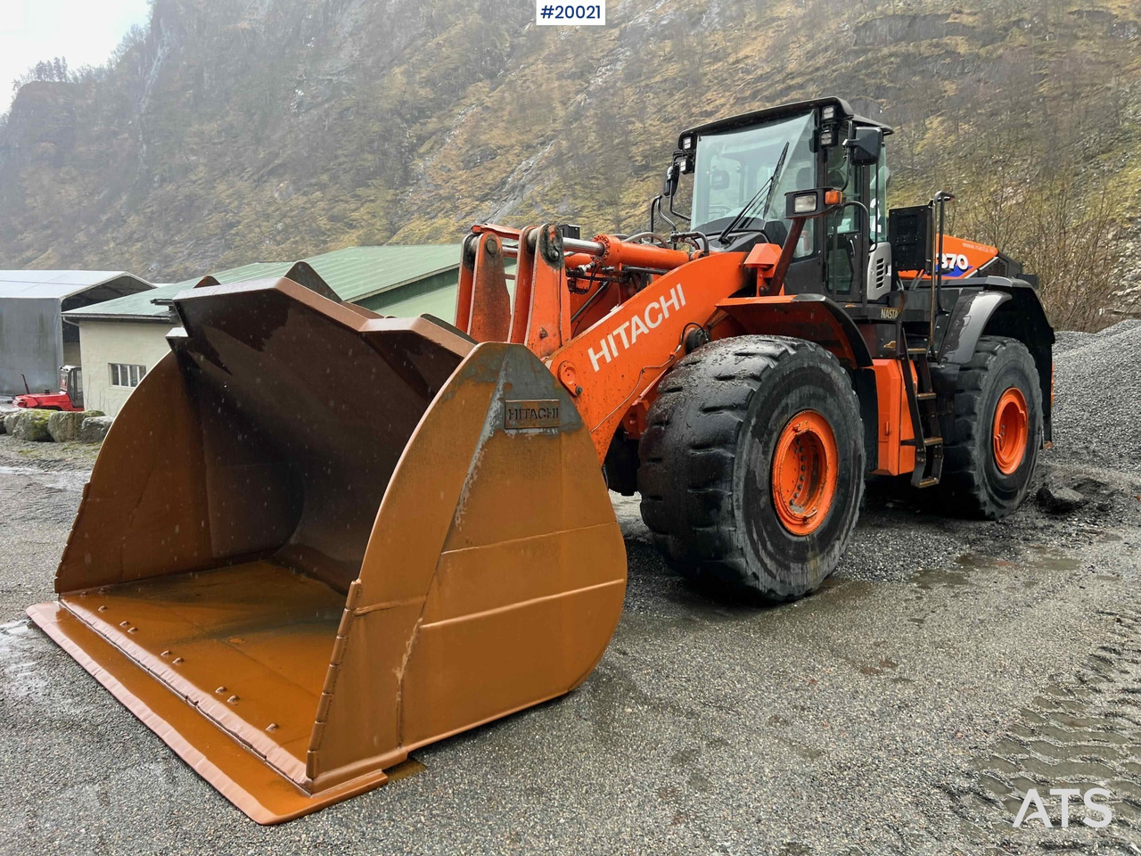 Hitachi zw370-6 Hjullaster m/ vekt, skriver og skuffe - Wheel loader: picture 1 Hitachi zw370-6 Hjullaster m/ vekt, skriver og skuffe - Wheel loader: picture 1