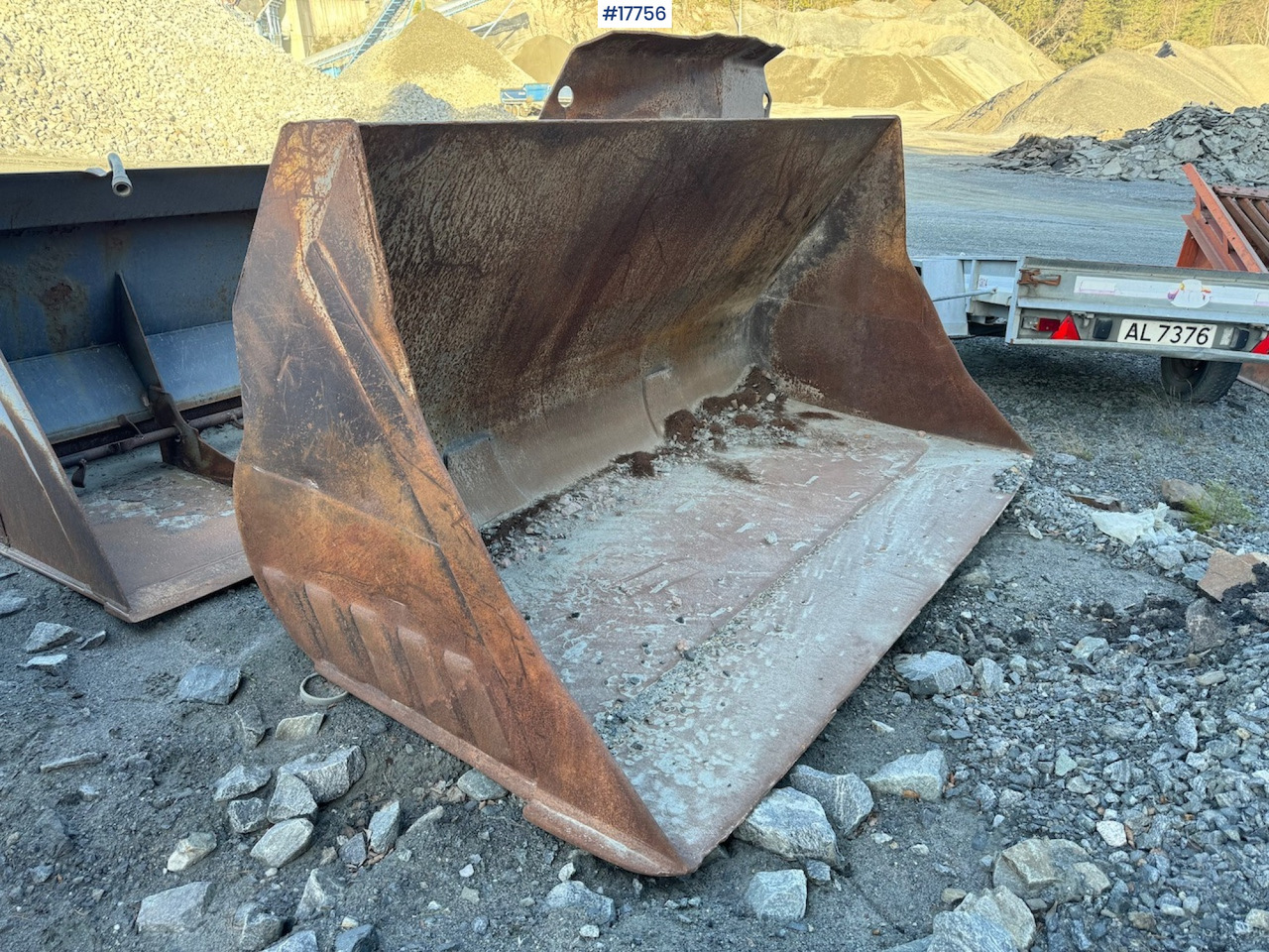 Hjullasterskuffe Hjullasterskuffe - Loader bucket for Construction machinery: picture 1 Hjullasterskuffe Hjullasterskuffe - Loader bucket for Construction machinery: picture 1