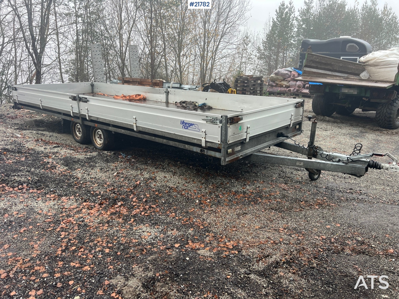 Hulco Medax-2 - Dropside/ Flatbed trailer: picture 1 Hulco Medax-2 - Dropside/ Flatbed trailer: picture 1