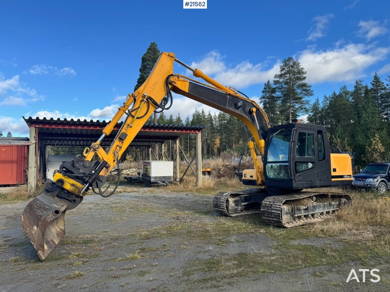 Hyundai 140LC-7 Beltegraver - Crawler excavator: picture 1 Hyundai 140LC-7 Beltegraver - Crawler excavator: picture 1