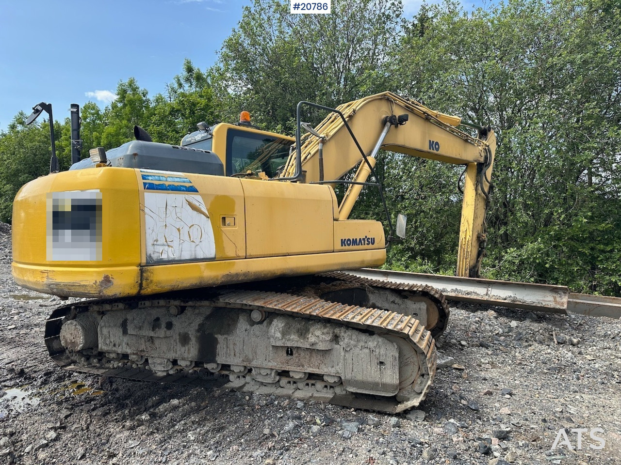 Komatsu PC210LC-8 - Crawler excavator: picture 1 Komatsu PC210LC-8 - Crawler excavator: picture 1