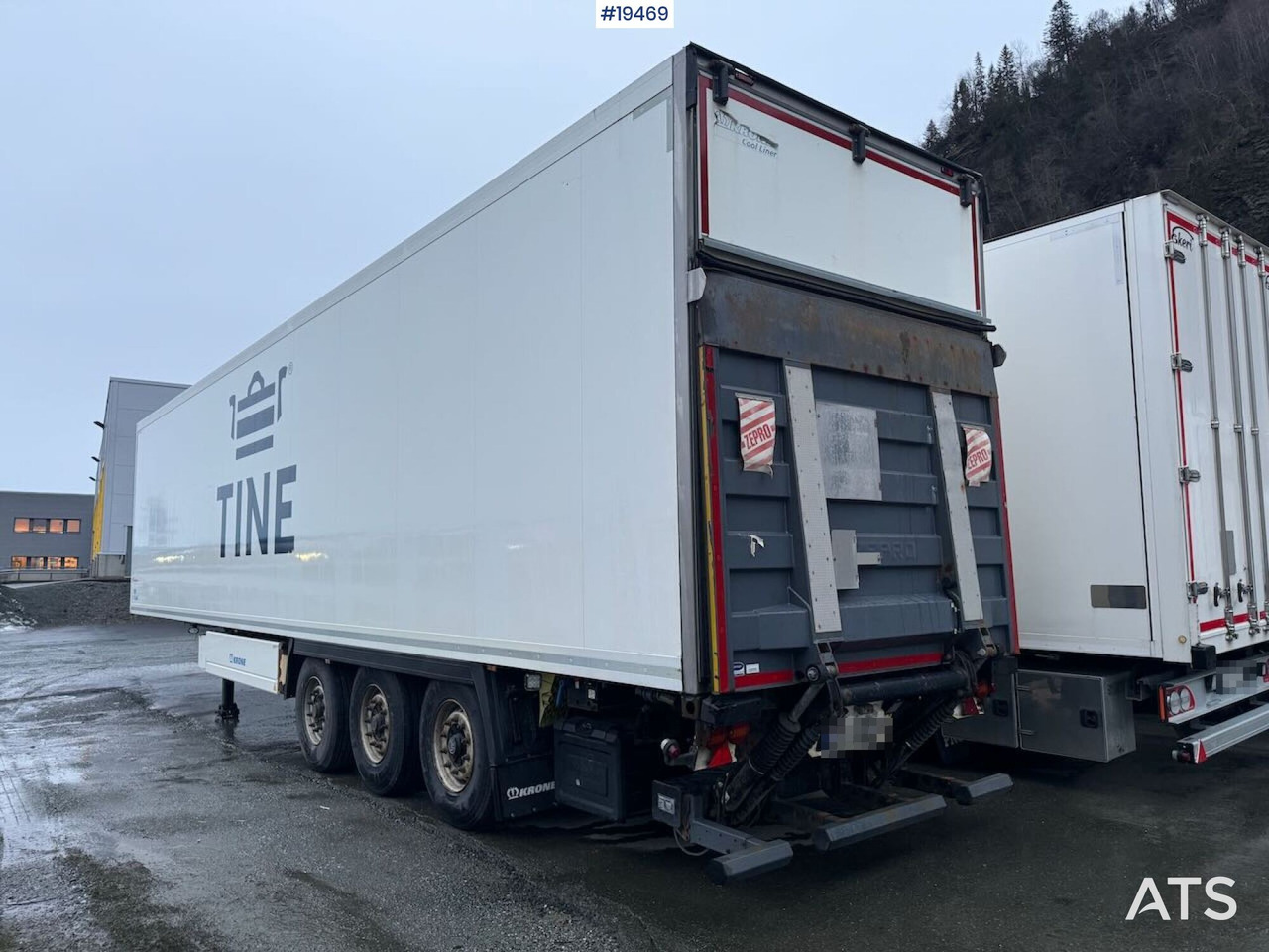 Krone Skapsemi - Refrigerator semi-trailer: picture 3 Krone Skapsemi - Refrigerator semi-trailer: picture 3