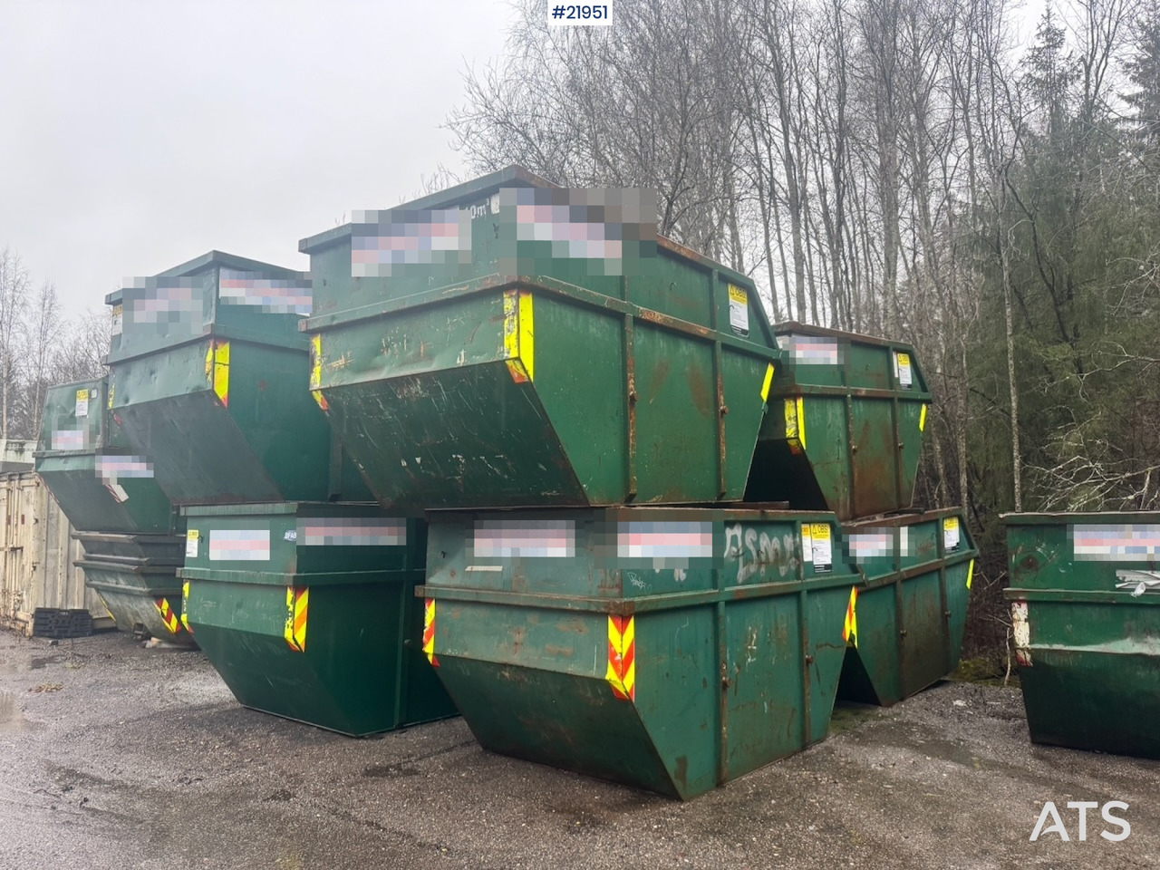 Liftcontainer 10m3 - Skip bin: picture 1 Liftcontainer 10m3 - Skip bin: picture 1