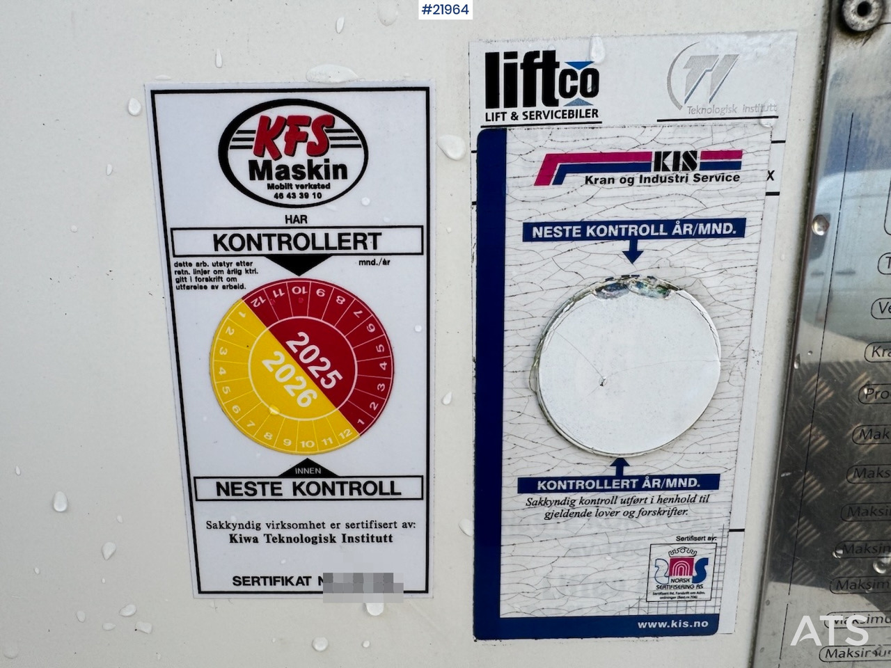 Truck mounted aerial platform MAN 2010 MAN TGM 15.250 Liftbil m/ 18 m Arbeidshøyde. 132 000 km!: picture 29