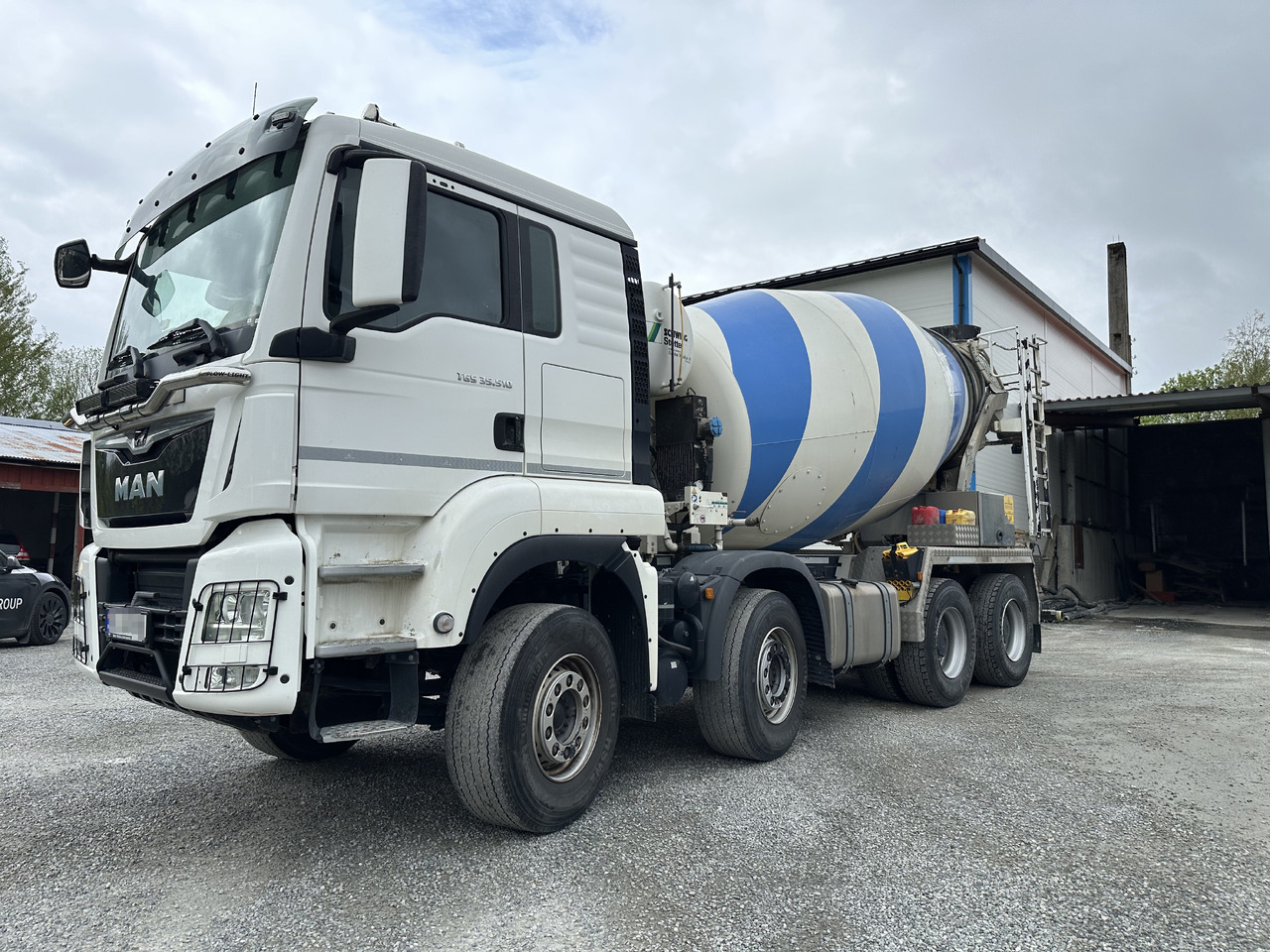 MAN TGS 35.510 8x4 betongbil med 9 meter hydr. renne (gullavtale) - Concrete mixer truck: picture 1 MAN TGS 35.510 8x4 betongbil med 9 meter hydr. renne (gullavtale) - Concrete mixer truck: picture 1