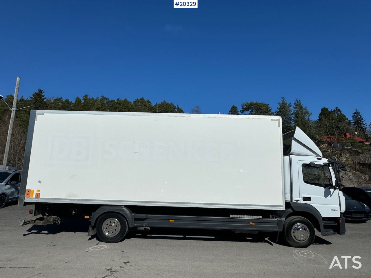 Mercedes Atego 1524 - Box truck: picture 4 Mercedes Atego 1524 - Box truck: picture 4