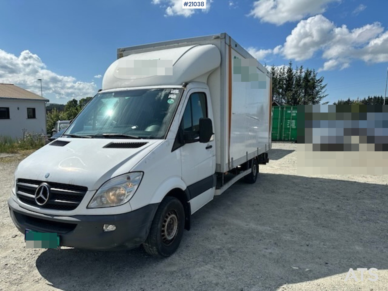 Mercedes Sprinter 316 CDI 8 Pallers Skapbil - Box truck: picture 2 Mercedes Sprinter 316 CDI 8 Pallers Skapbil - Box truck: picture 2