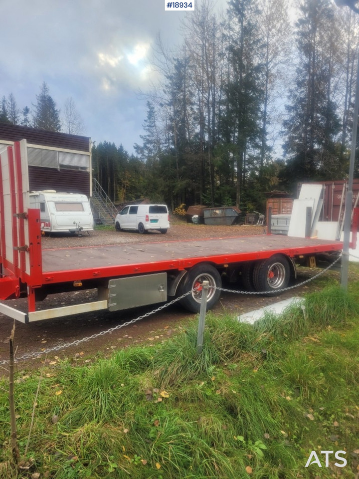 Narko 2004 Narko 2 akslet Plankjerre m/ Aluminiums karmer. - Dropside/ Flatbed trailer: picture 1 Narko 2004 Narko 2 akslet Plankjerre m/ Aluminiums karmer. - Dropside/ Flatbed trailer: picture 1