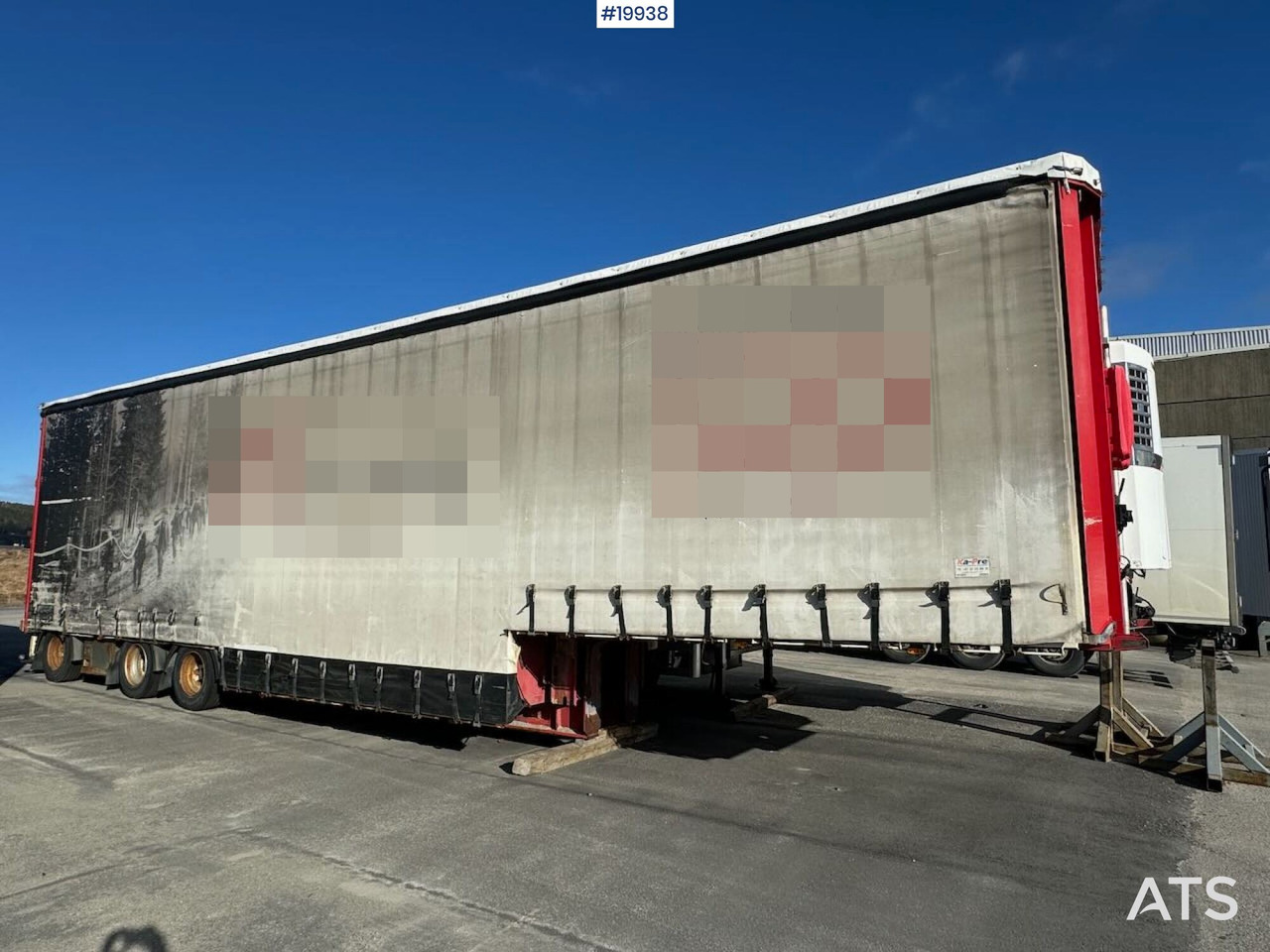 Pacton brønnhenger - Curtainsider semi-trailer: picture 2 Pacton brønnhenger - Curtainsider semi-trailer: picture 2