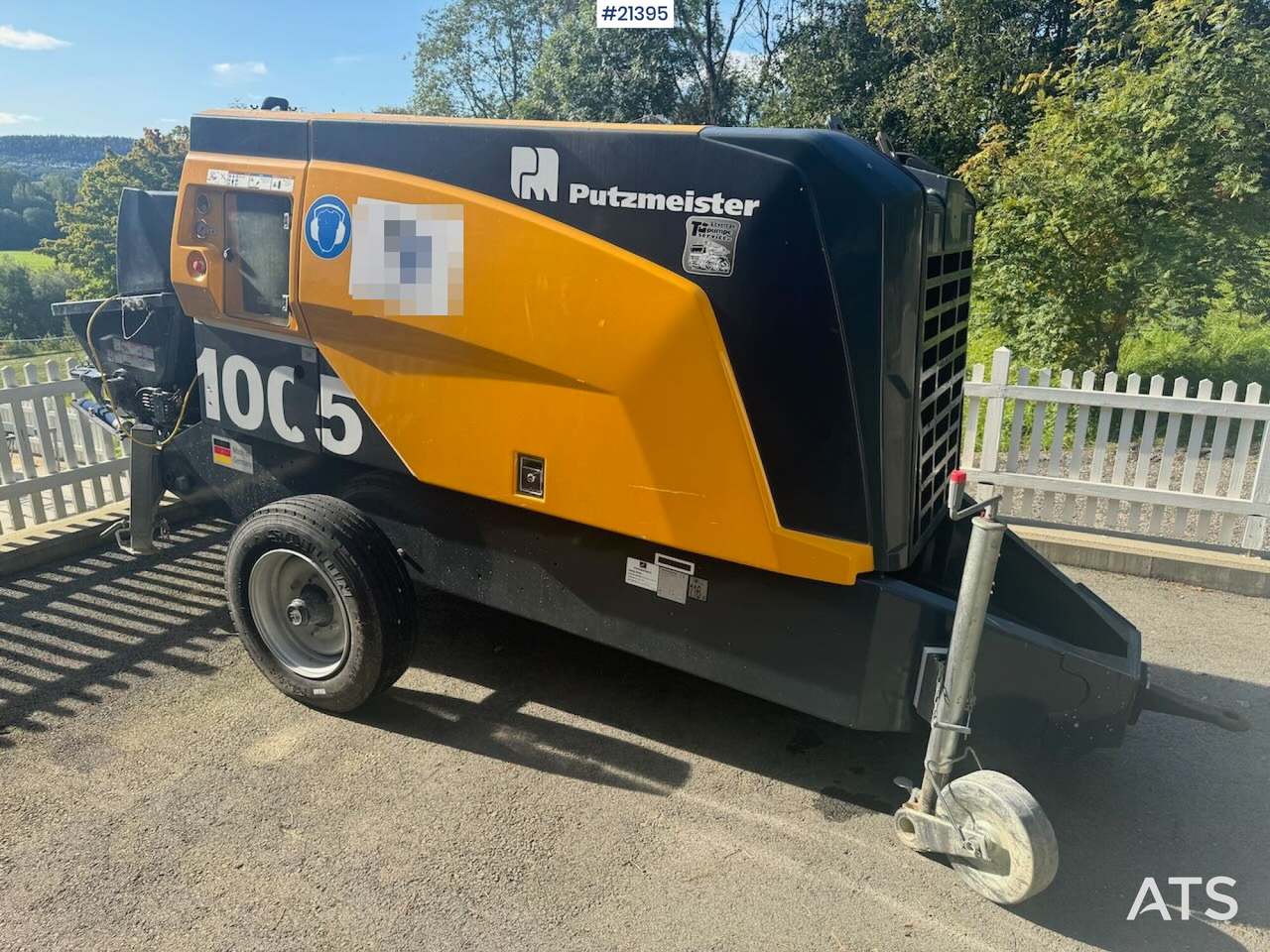 Putzmeister BSA 1005 D5 - Stationary concrete pump: picture 3 Putzmeister BSA 1005 D5 - Stationary concrete pump: picture 3